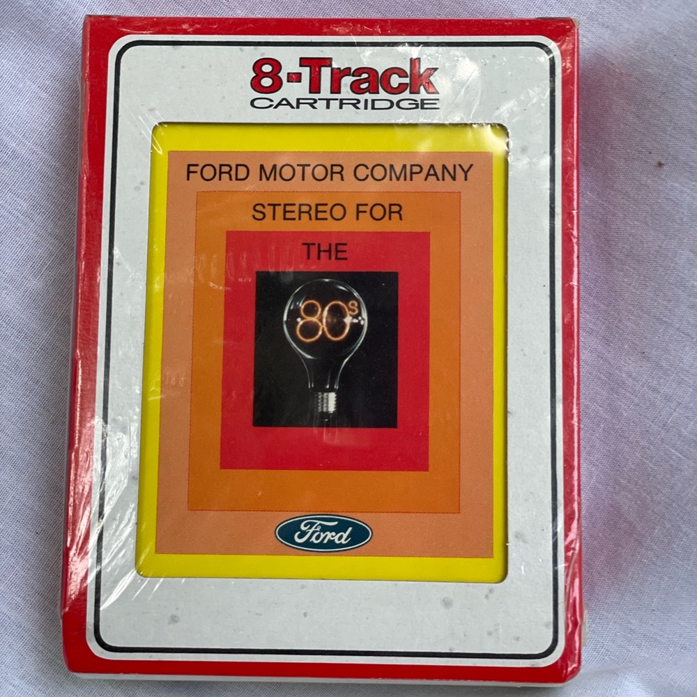 RARE VINTAGE 8 TRACK TAPE FROM FORD MOTOR COMPANY CIRCA 1980